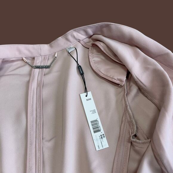 Tahari Pink Open Front Blazer NWT Medium - Picture 6 of 15